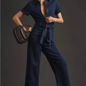 Anthropologie Maeve The Colette Weekend Denim Jumpsuit. New without tags.
